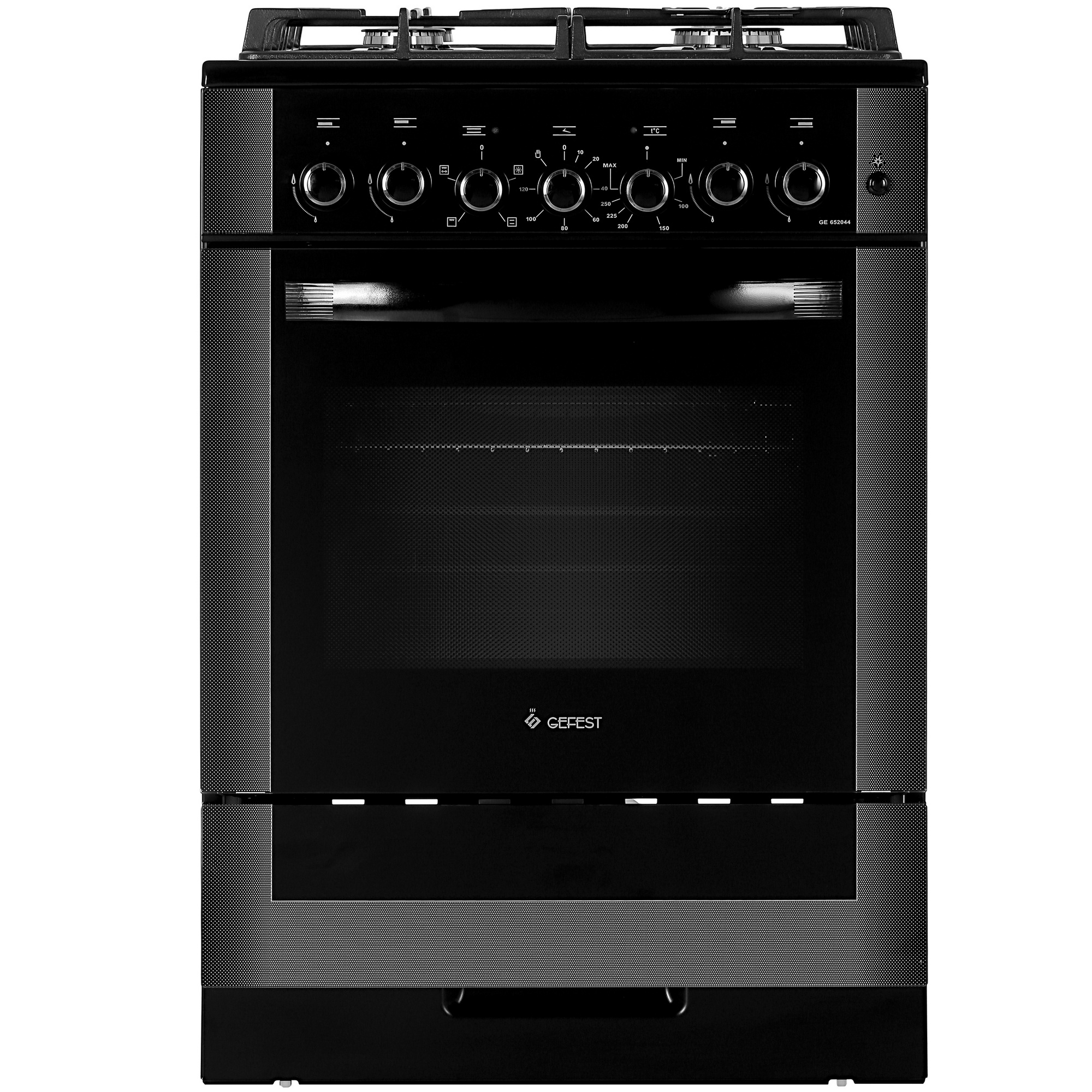 4758001 Комбинированная плита Gefest GE 652044 черный STDN-0006610