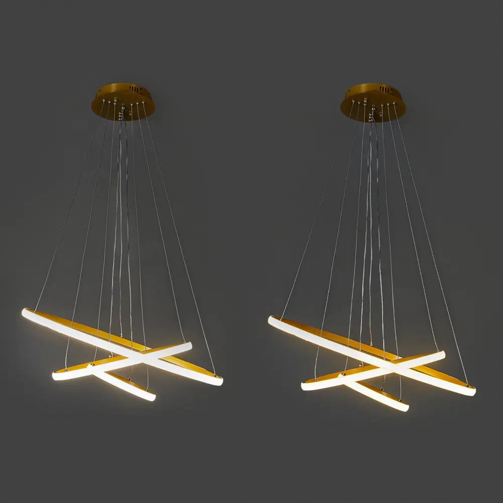 Люстра подвесная Camelion Led LCL-1029 100 Вт регулируемый белый свет, цвет медный STLM-2079454 - Вид №1