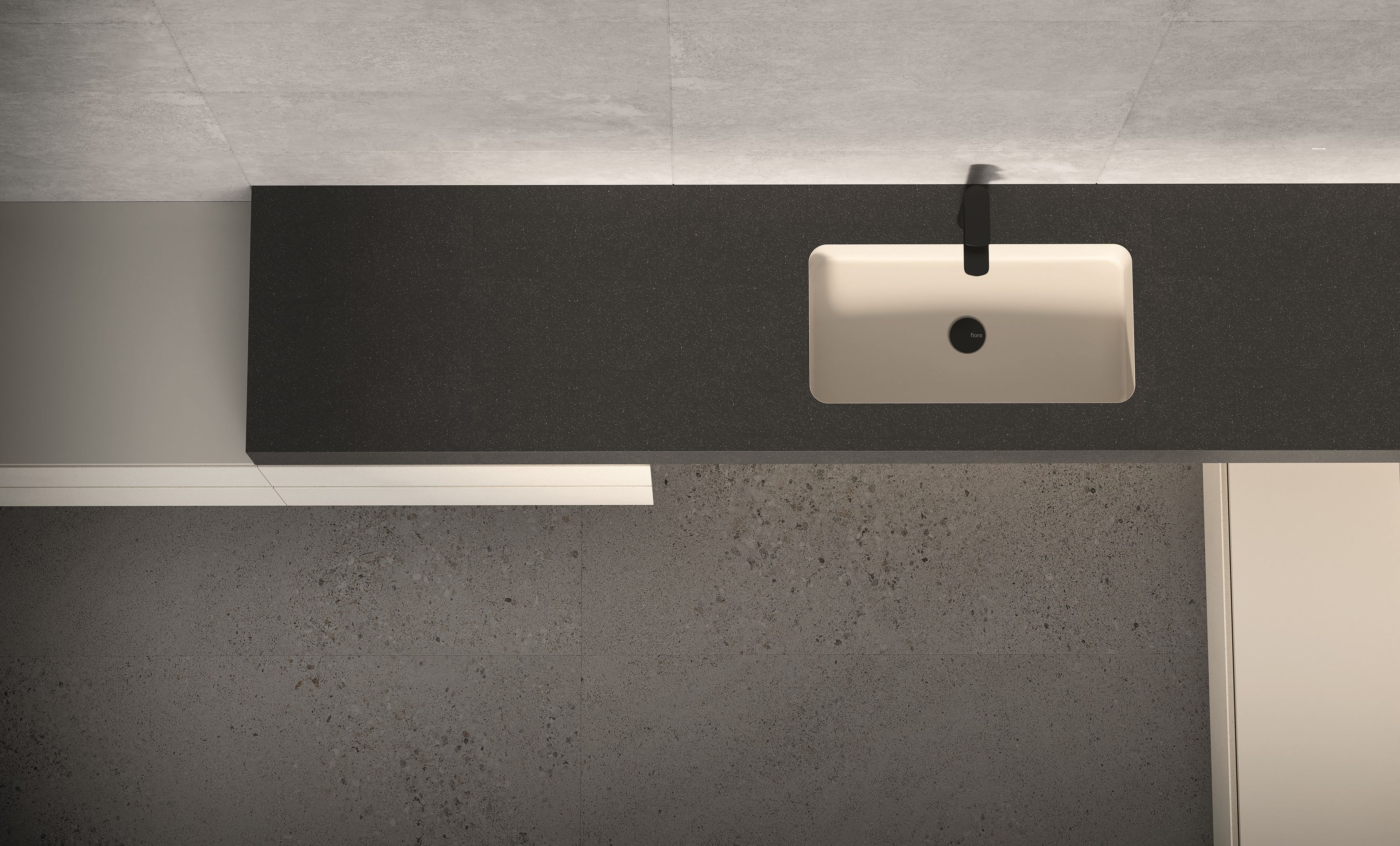 Меламиновый подвесной одиночный умывальник Fiora Making ARCH-00129962 - Вид №1