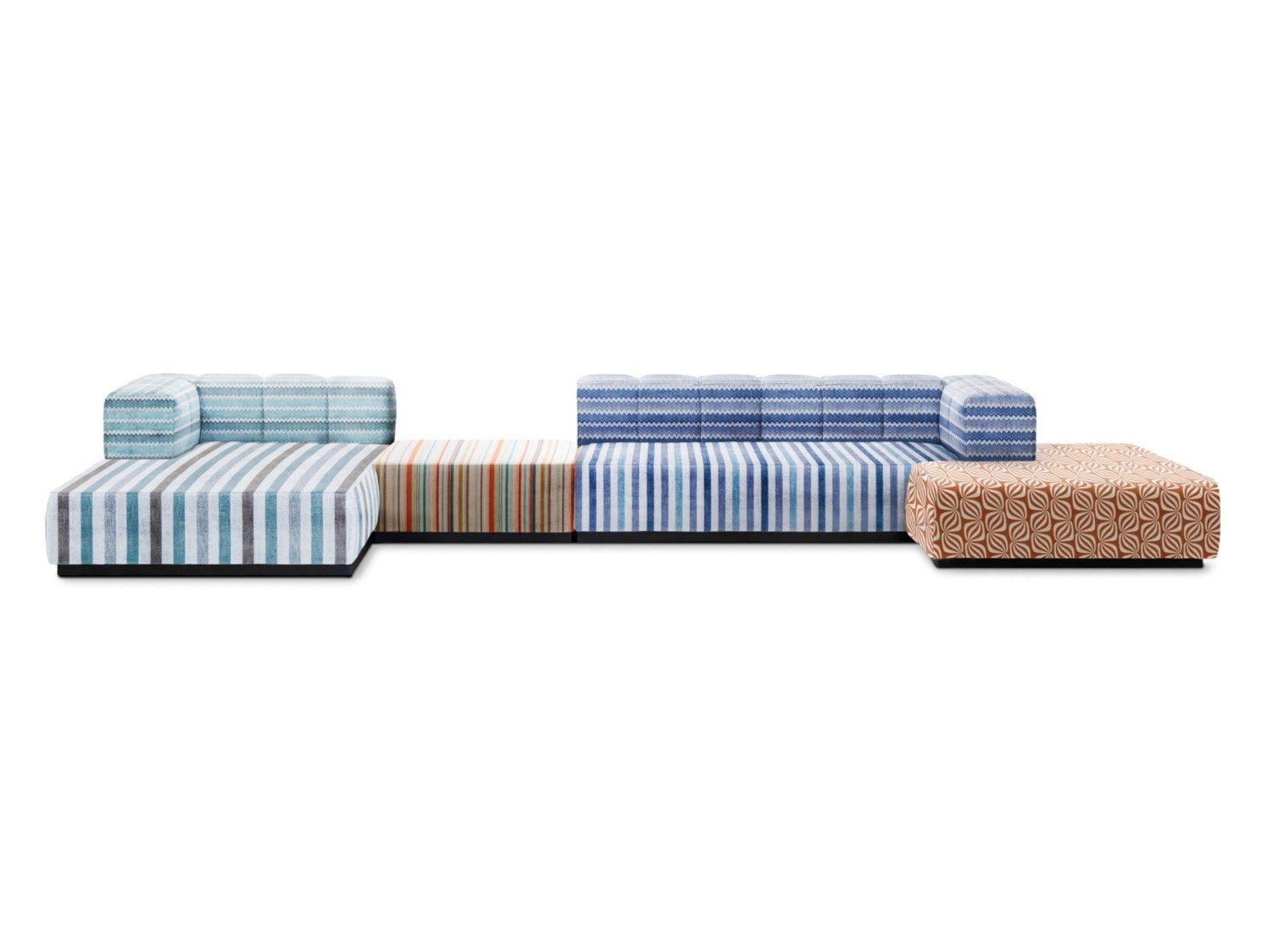 Ткань сад диван с полуостровом Formitalia июль ARCH-00133824