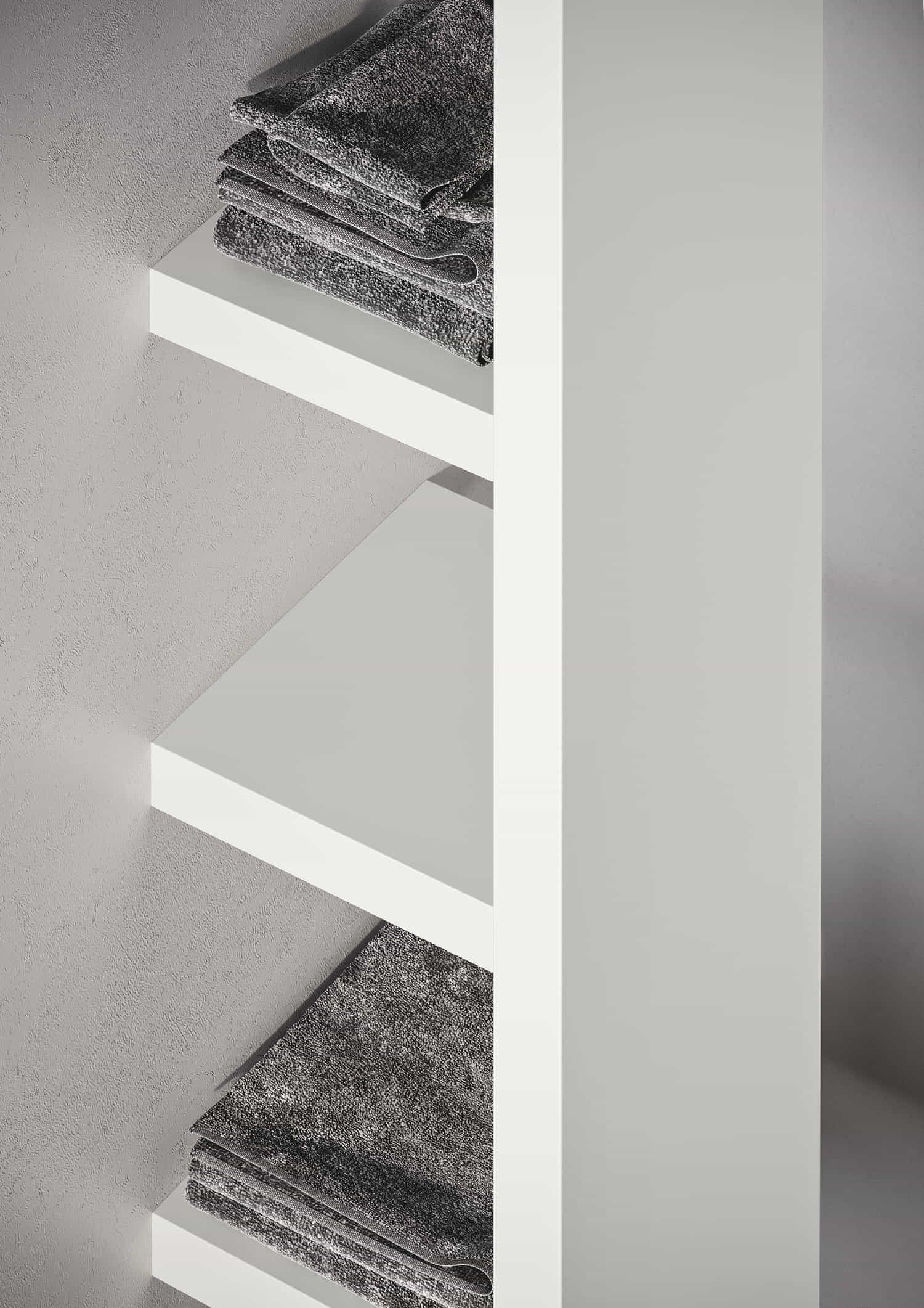 Настенный стальной мебельный радиатор Irsap Quadraqua ARCH-00013047 - Вид №2