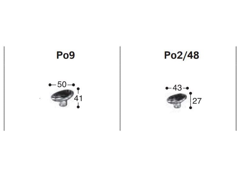 Бронзовая ручка GIARA ART DESIGN-BRONZE Овальный ARCH-00001734 - Вид №3