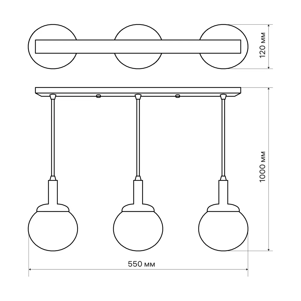 Светильник потолочный «Avanti» 524397 3 лампы цвет дерево RITTER STLM-2104859 - Вид №10