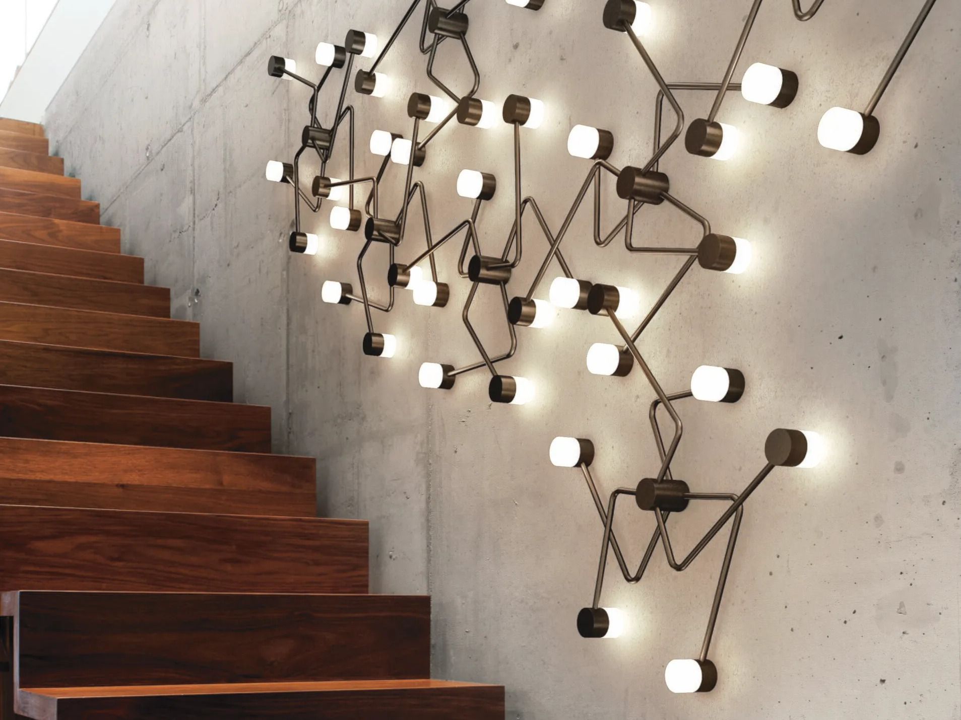 Латунный светодиодный настенный светильник CVL Luminaires Созвездие ARCH-00127488 - Вид №5