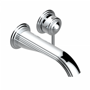 U5G-6541B Trim only for Built-in basin mixer with spout (two x 1/2'' inlets and one 1/2'' outlet), without waste Thg-paris Moon Dragon Хром