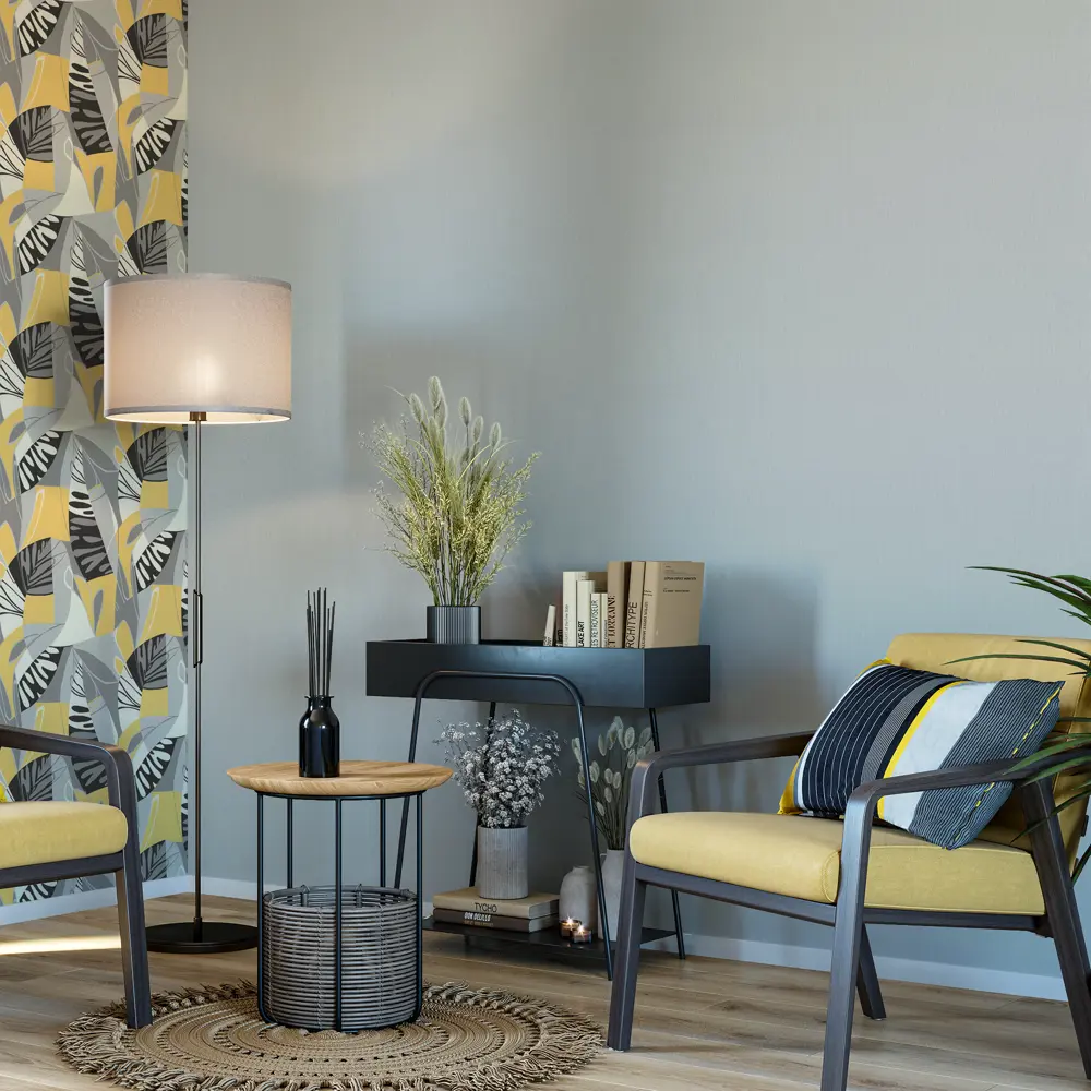 Обои флизелиновые Palitra Life Poezia серые 1.06 м PL72633-41 STLM-2135756 - Вид №5