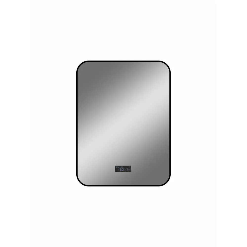 Зеркало для ванной Drive 60x80 см с подсветкой черный кант 89373643 STLM-2206178 Santreyd - Вид №3