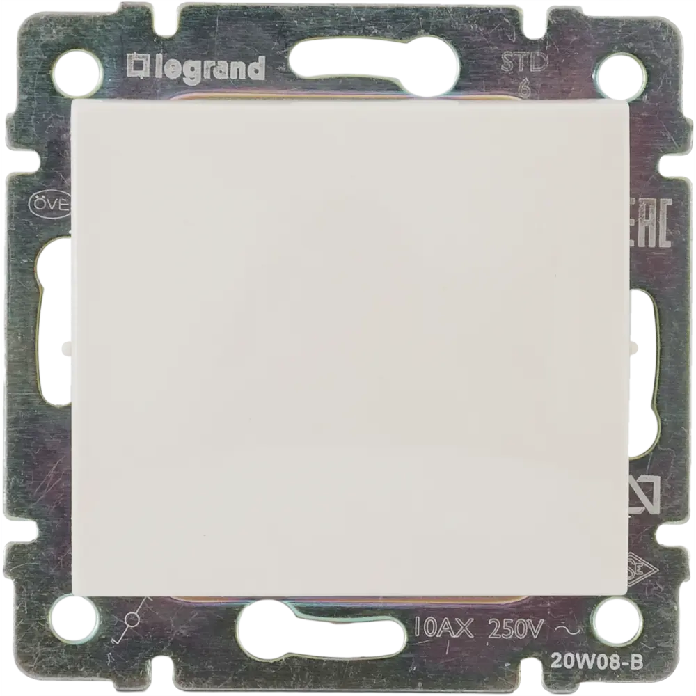 Переключатель Legrand Valena Classic одноклавишный для скрытого монтажа в цвете слоновая кости 11273645 STLM-0001146 - Вид №2