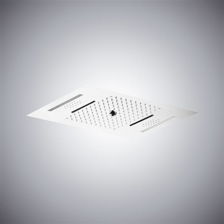 Светодиодная потолочная душевая головка из нержавеющей стали Fontana Showers Luxe Fontaine ARCH-00004624 - Вид №6