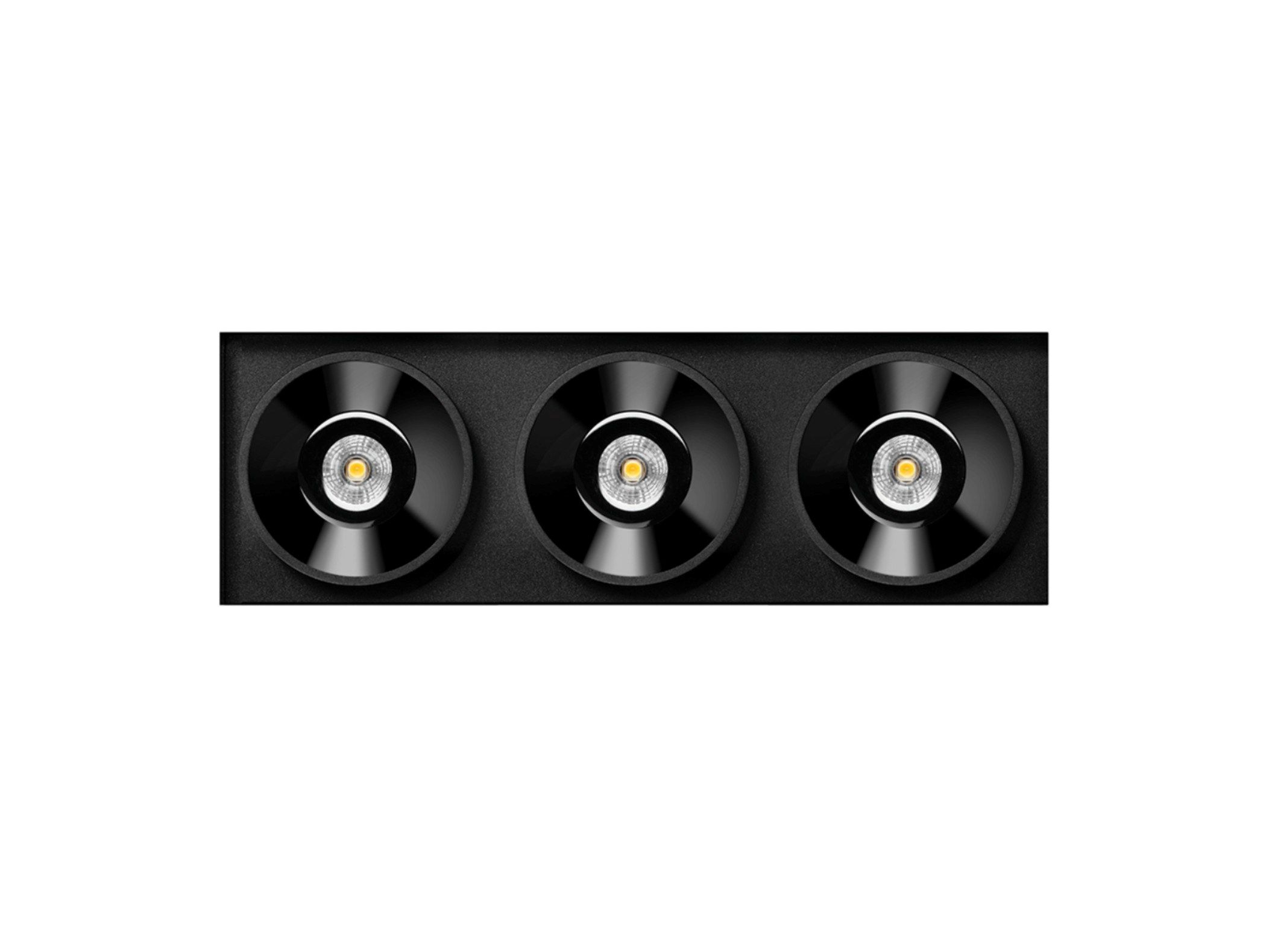 Несколько алюминиевых светодиодных утопленных прожекторов Arkoslight Black Foster ARCH-00126206