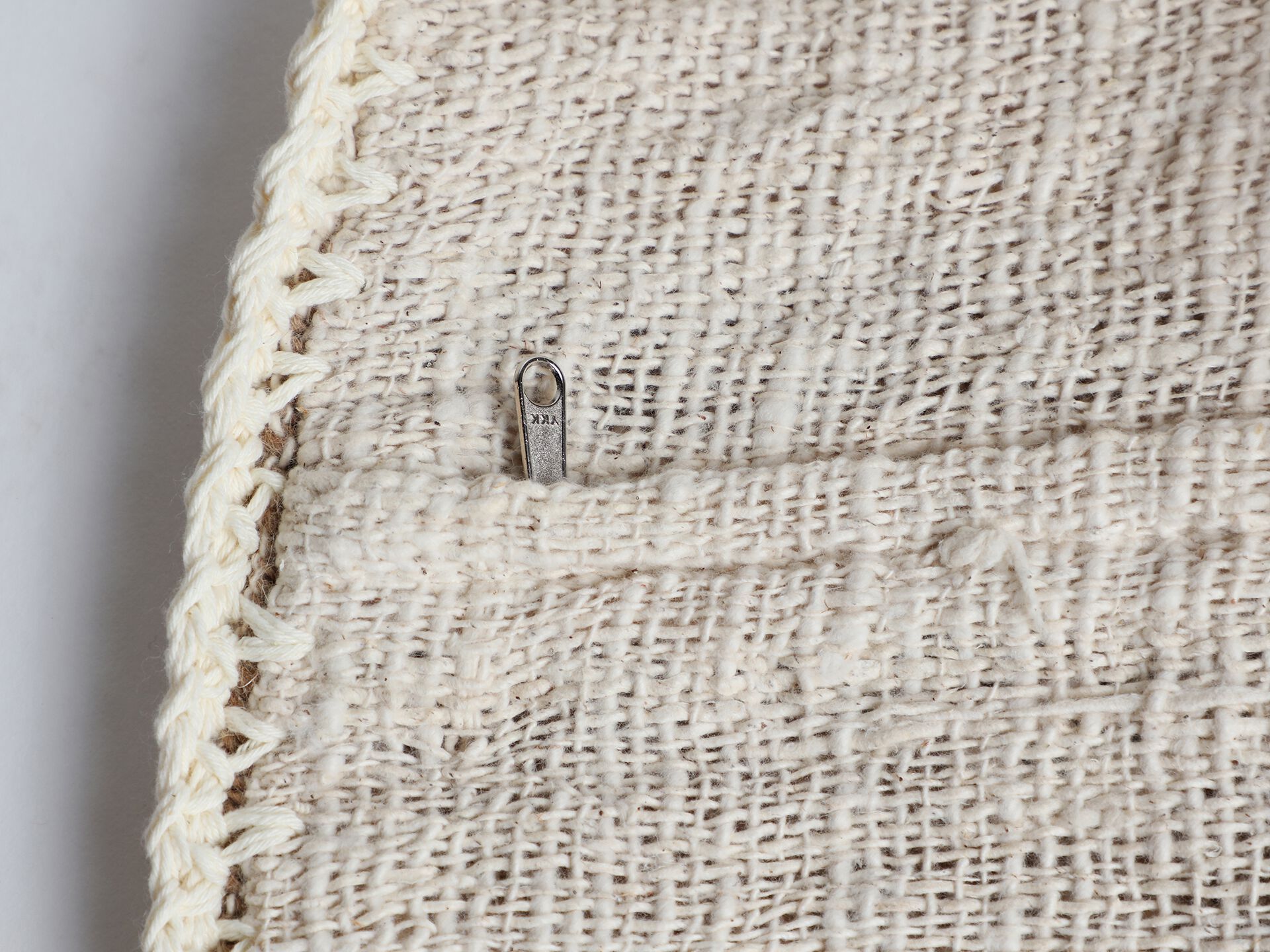 Хлопковая полосатая квадратная подушка Vical Home CLANCY ARCH-00124442 - Вид №3