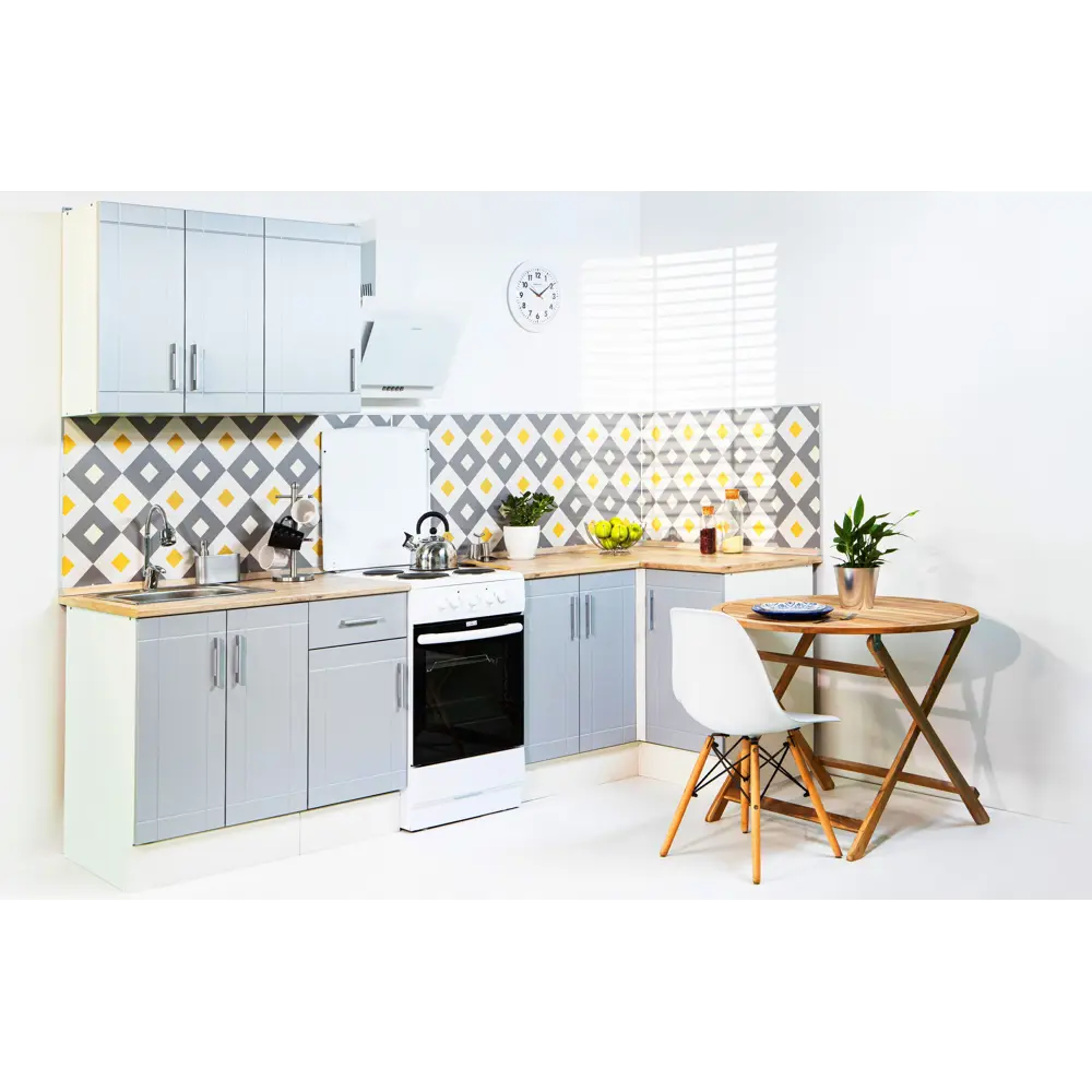 Шкаф навесной Тортора-2 67.6x50 см МДФ цвет серый Santreyd STLM-2170413 - Вид №9