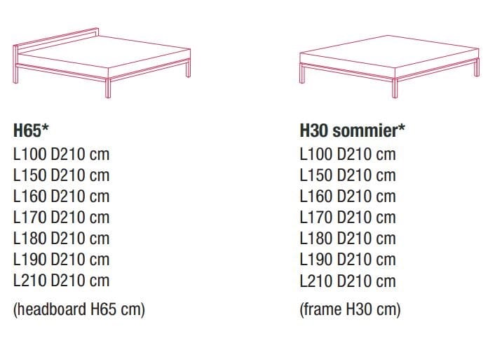 Алюминиевая двуспальная кровать MDF Italia ALUMINIUM BED ARCH-00144230 - Вид №2