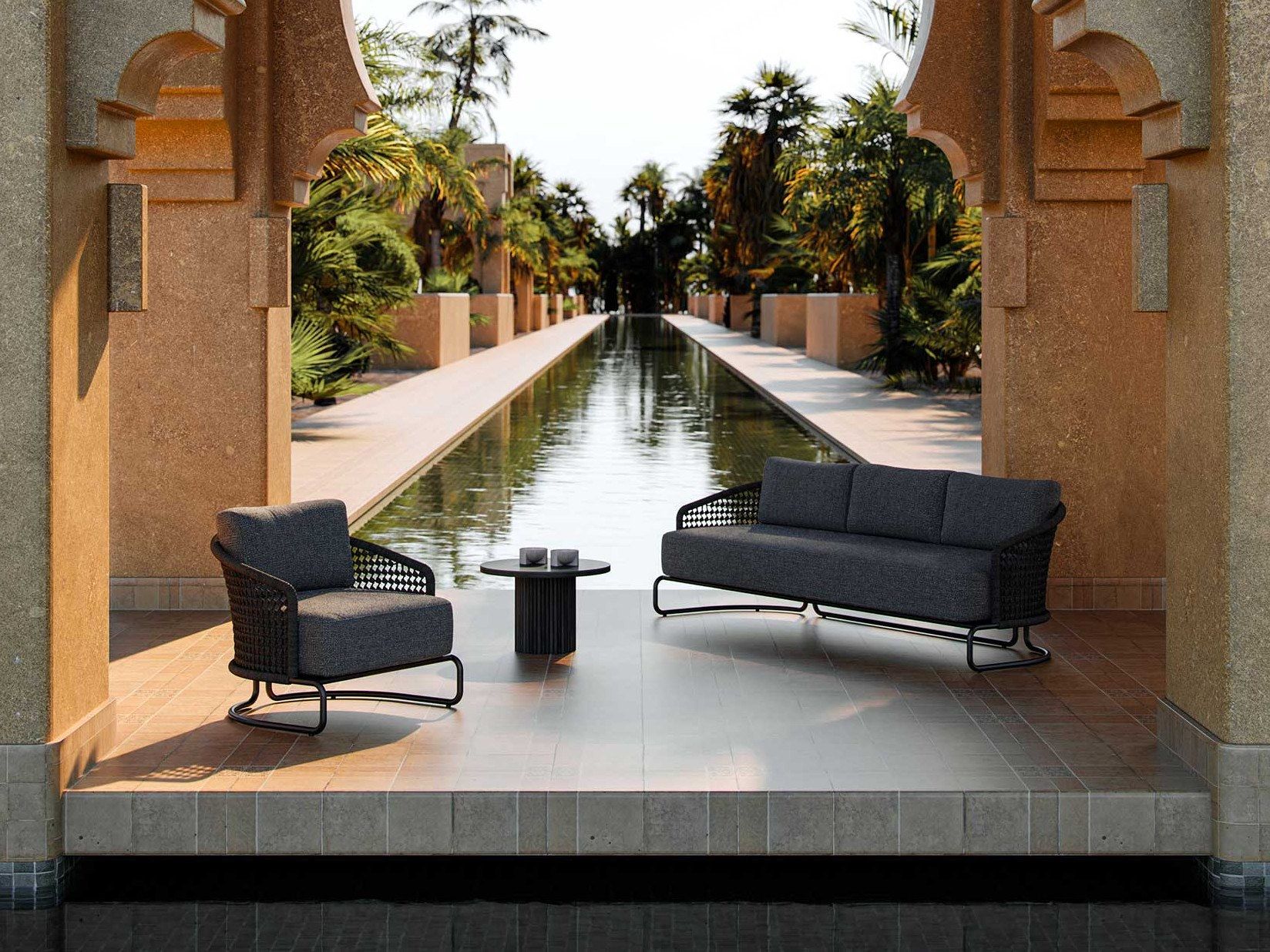 2-местный садовый диван SNOC Pigalle ARCH-00085926 - Вид №6