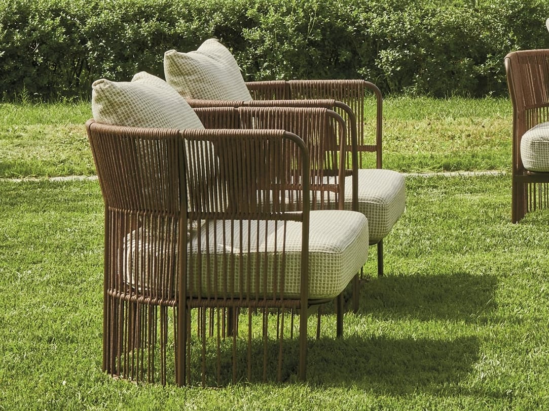 Плетеное кресло из синтетического волокна Varaschin Tibidabo ARCH-00007925