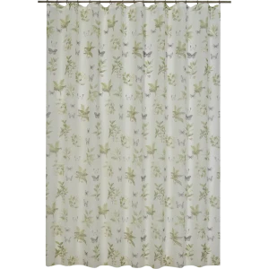 Тюль на ленте 250х260 см цвет зелёный