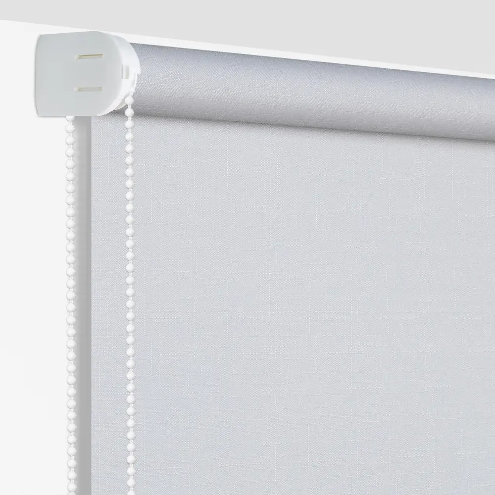 Штора рулонная Inspire Шантунг 140x175 см серая STLM-2163794 - Вид №2