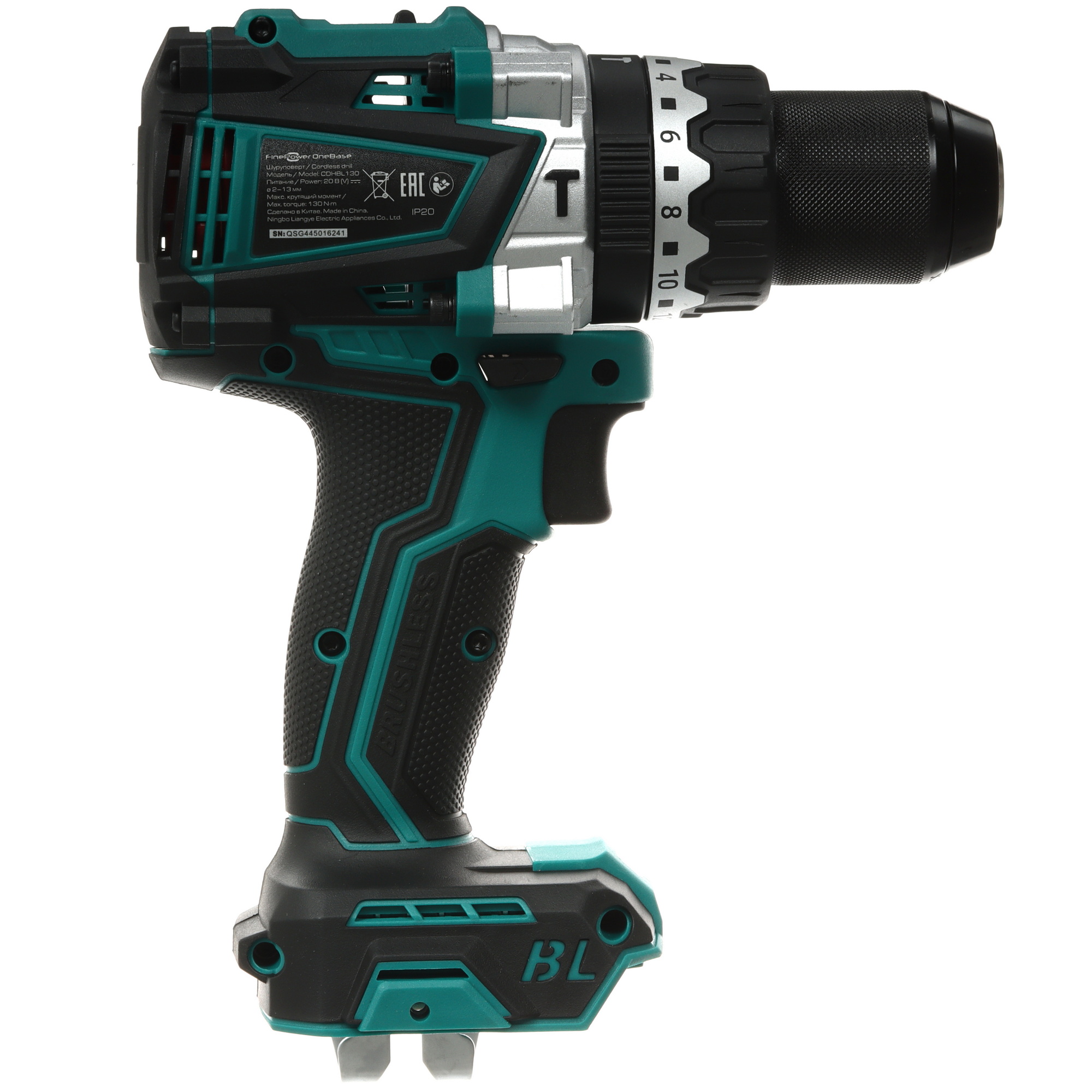 Дрель-шуруповерт FinePower OneBase CDHBL130 OneBase20  Без АКБ 5433275 STDN-0011949 - Вид №2