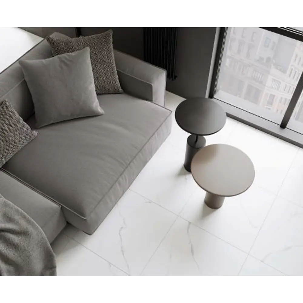 Керамогранит Laparet Atlantic 60x60 см 1.44 м² матовый цвет белый Atlantic White STLM-2060691 - Вид №4