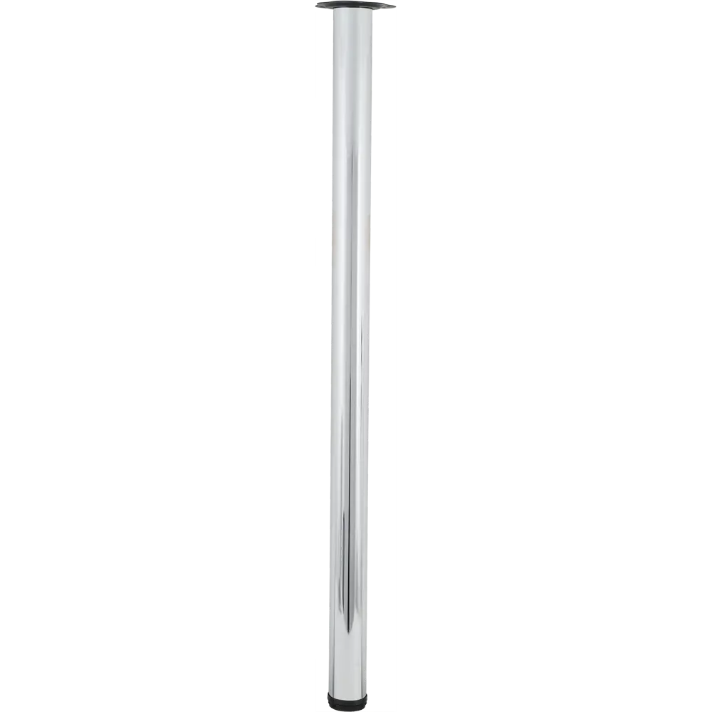Ножка круглая TL-009 1100х60 мм, сталь, цвет хром 82905675 STLM-2194820 Santreyd  - Вид №2