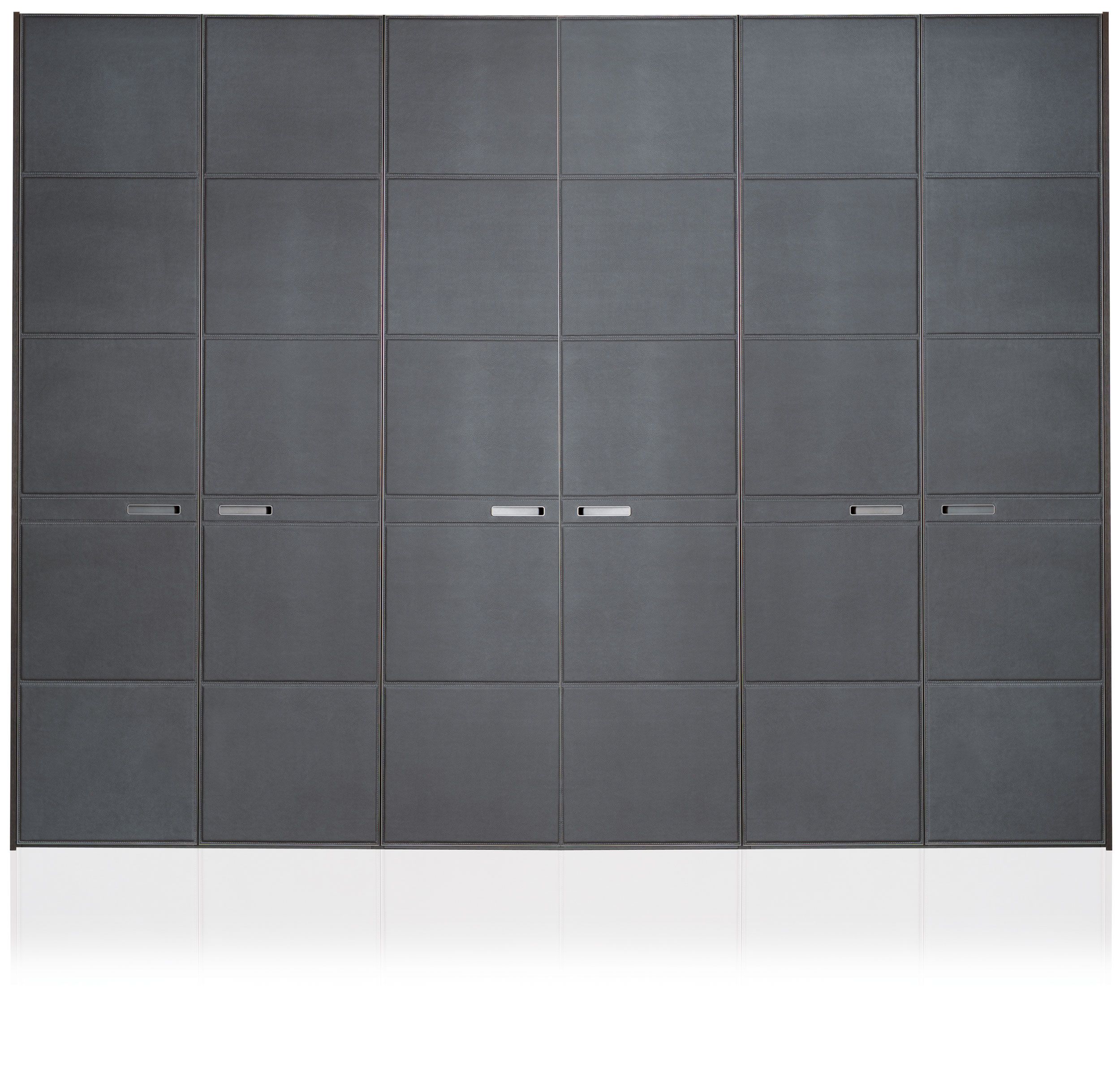 Секционный шкаф из искусственной кожи MisuraEmme LONDON ARCH-00024167 - Вид №8