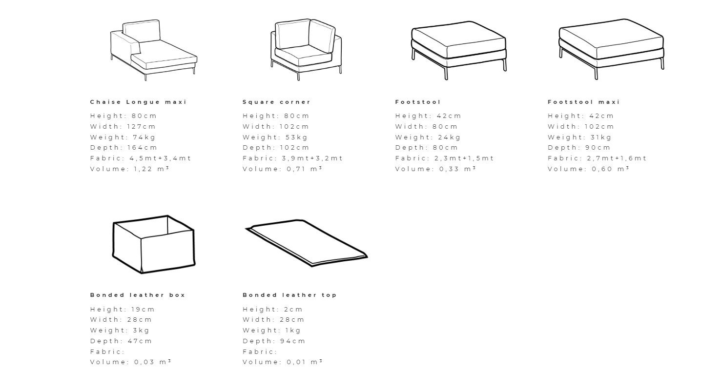 Секционный диван из искусственной кожи Ditre Italia ARTIS LEATHER ARCH-00084419 - Вид №3