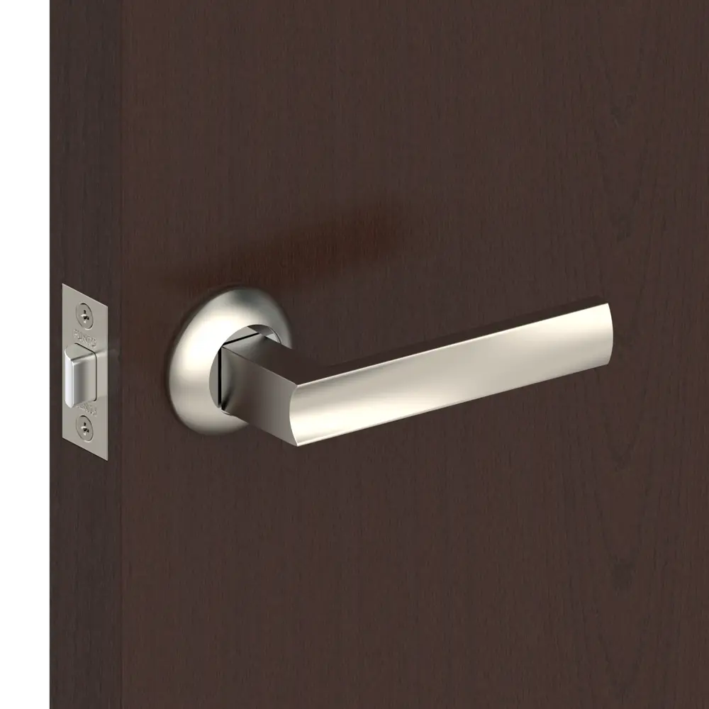 Дверные ручки Ajax Ergo JR/HD SN/CP, без запирания, комплект, цвет матовый никель/хром STLM-2120397 - Вид №5