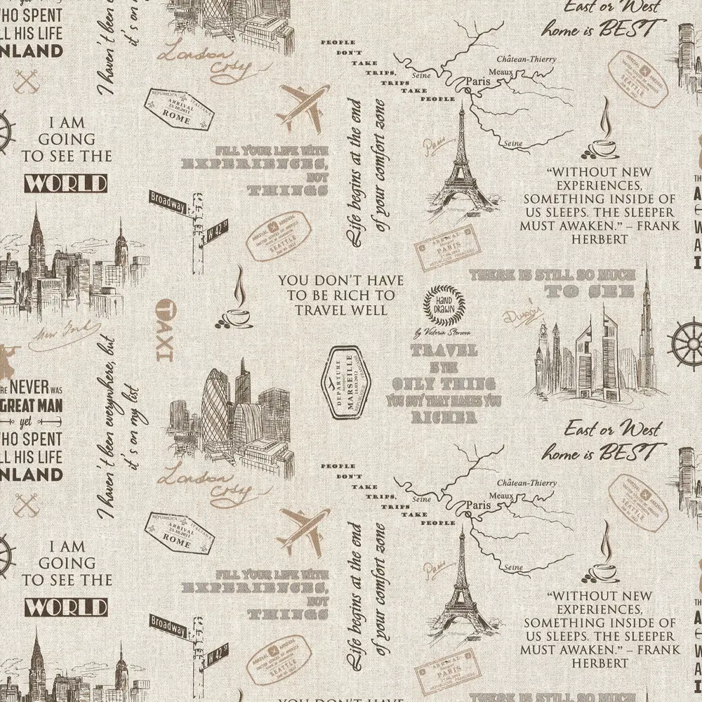 Обои Discovery VS984071, флизелиновые, 1.06х10 м Victoria Stenova STLM-2009690 - Вид №1