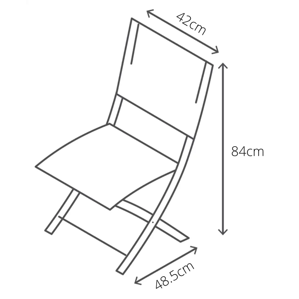 Стул NATERIAL Emys Origami складной для сада и террасы 81956386 STLM-0015335 - Вид №18