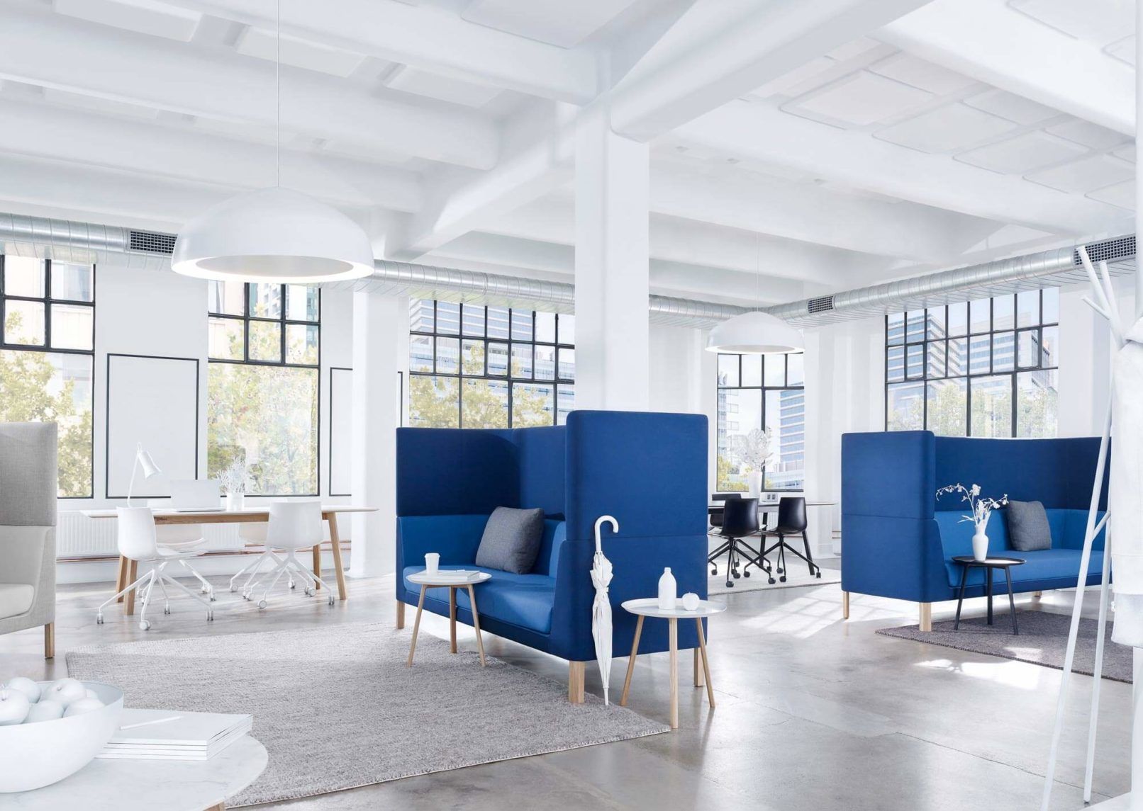 Тканевый диван с высокой спинкой Ross Gardam На заказ ARCH-00035083 - Вид №4