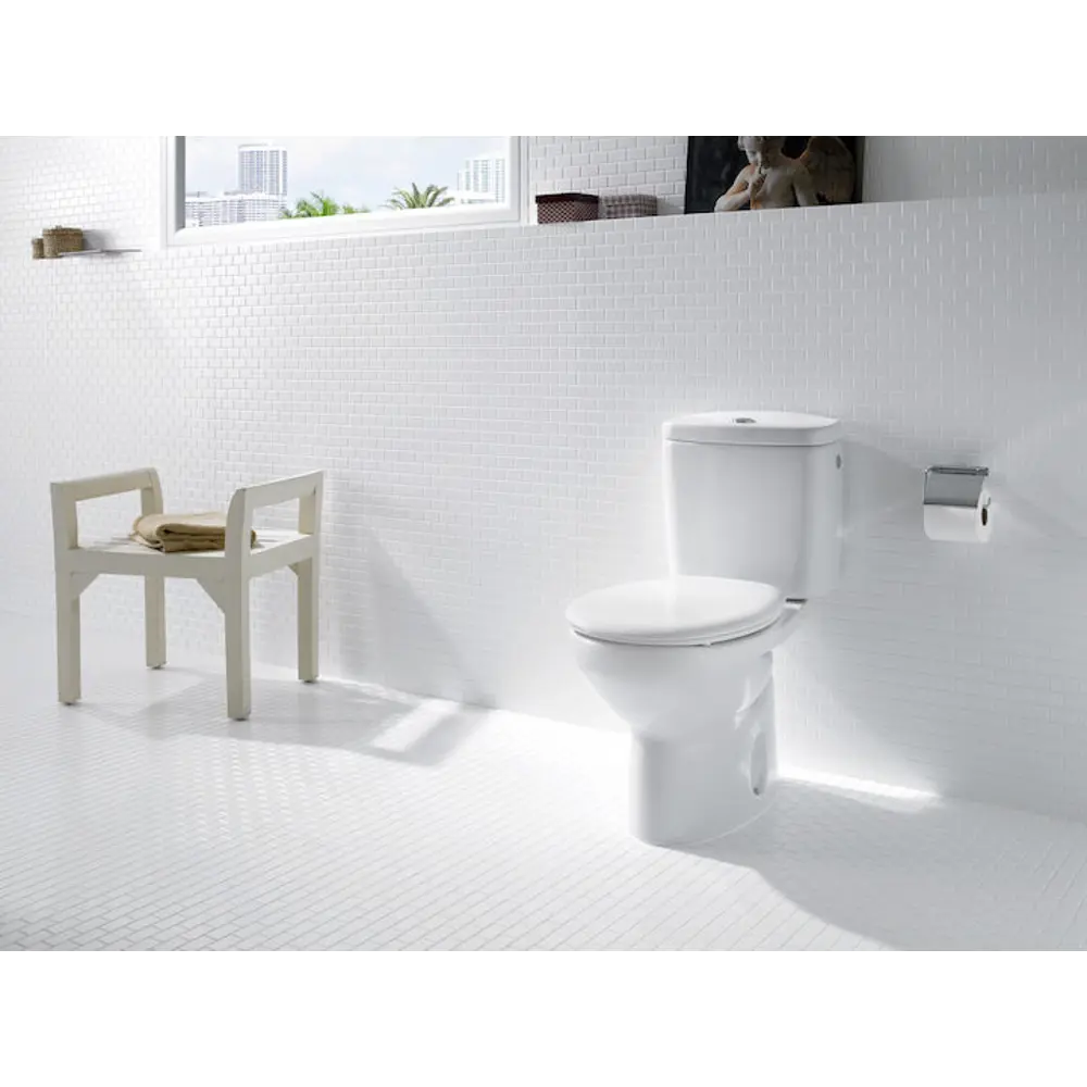 Унитаз-компакт Roca Mitos косой выпуск двойной слив STLM-2127050 - Вид №2