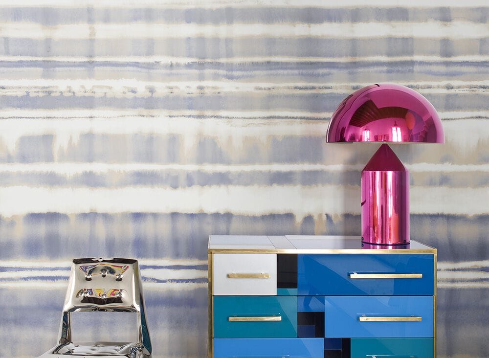 Полосатые обои Jannelli&Volpi СП 202 MURALS DECOR ARCH-00060083 - Вид №3