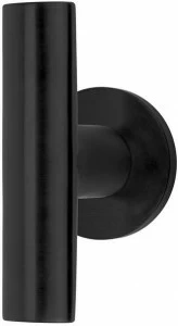 Formani Дверная ручка установлена ​​на черной матовой ПВХ-розетке. Inc 3602k001izxx0