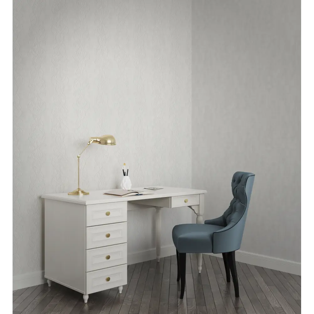 Обои флизелиновые Vog Collection Классика вензель серые 1.06 м VV71079-14 82108076 STLM-2002704 - Вид №3