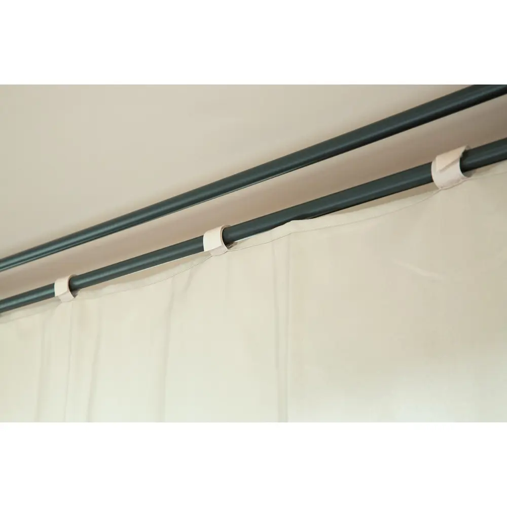 Беседка NATERIAL Oxis 300x300 см с защитой от солнца и москитов 82232755 STLM-1573818 - Вид №8