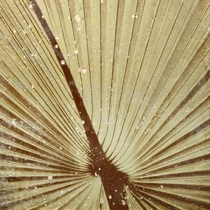 Арт-панель на холсте Alex Turco Organic Golden Palm