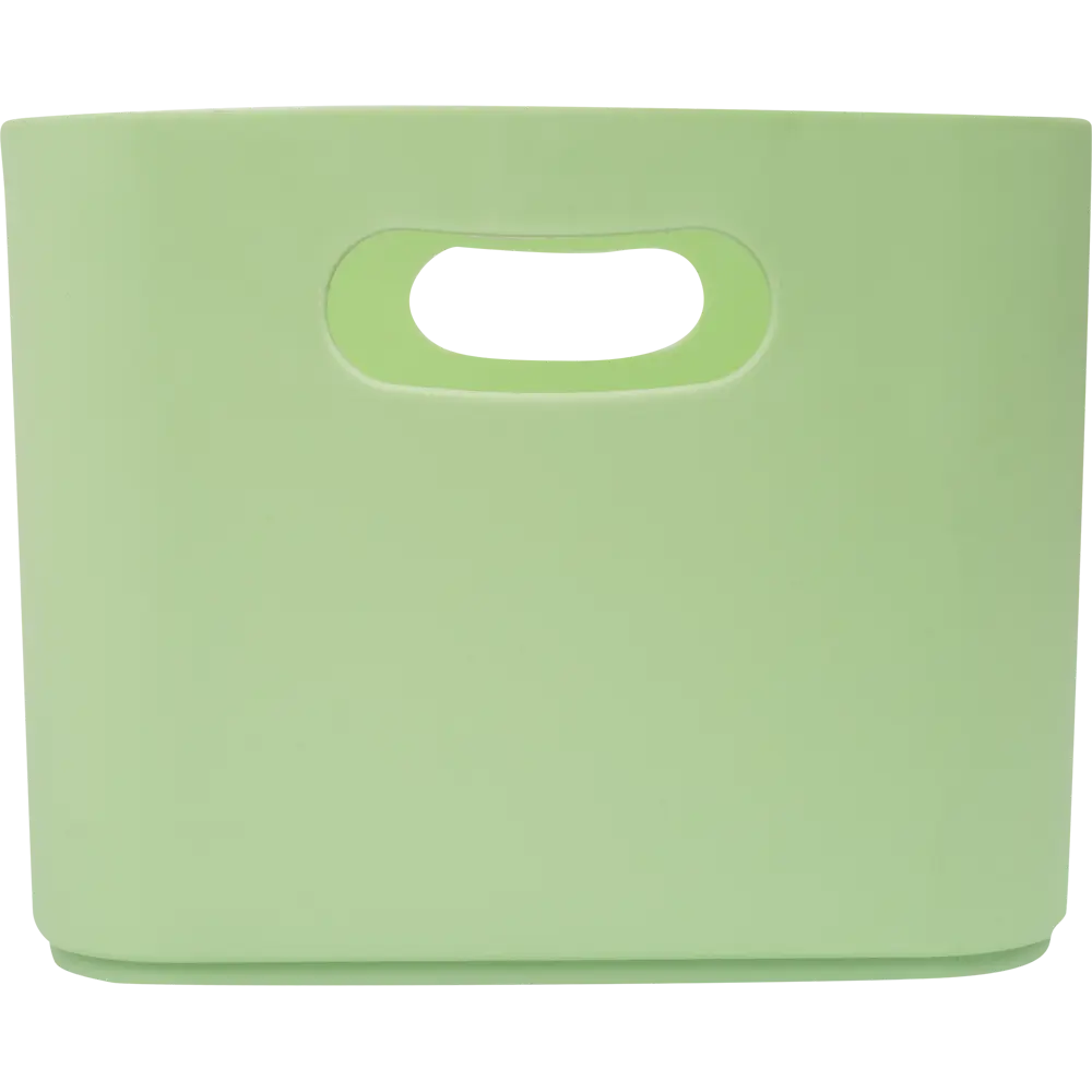 Корзина Home цвет 15.79x12.12x11.5 см пластик зеленый 82154654 STLM-2174047 Santreyd  - Вид №3