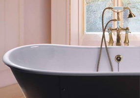 Gentry Home Новая Канада Cast iron bathtub Темное золото GH100639  - Вид №1