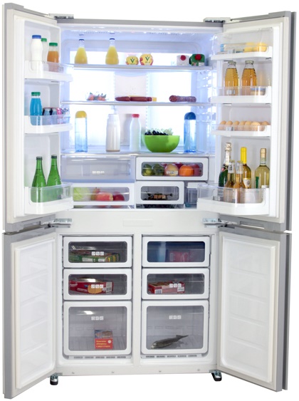 1053529 Холодильник многодверный   Sharp SJFS97VSL серебристый STDN-0040788 - Вид №2