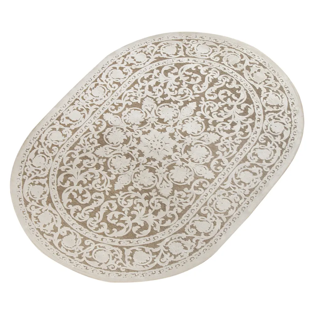 Ковер вискоза Genova 064/656590 240x340 см цвет слоновая кость RAGOLLE STLM-2135184 - Вид №1