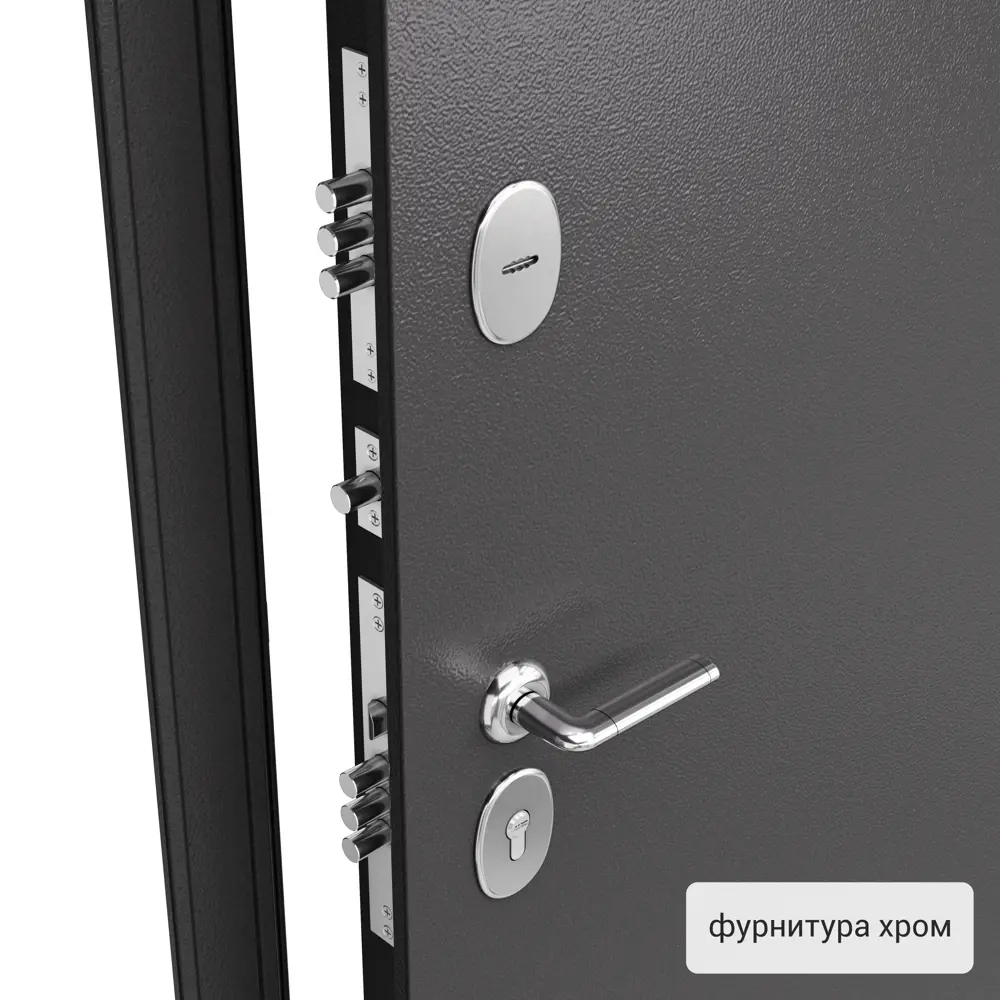 Дверь металлическая Гарант, 860 мм, левая, цвет антик орех TOREX STLM-2091461 - Вид №1