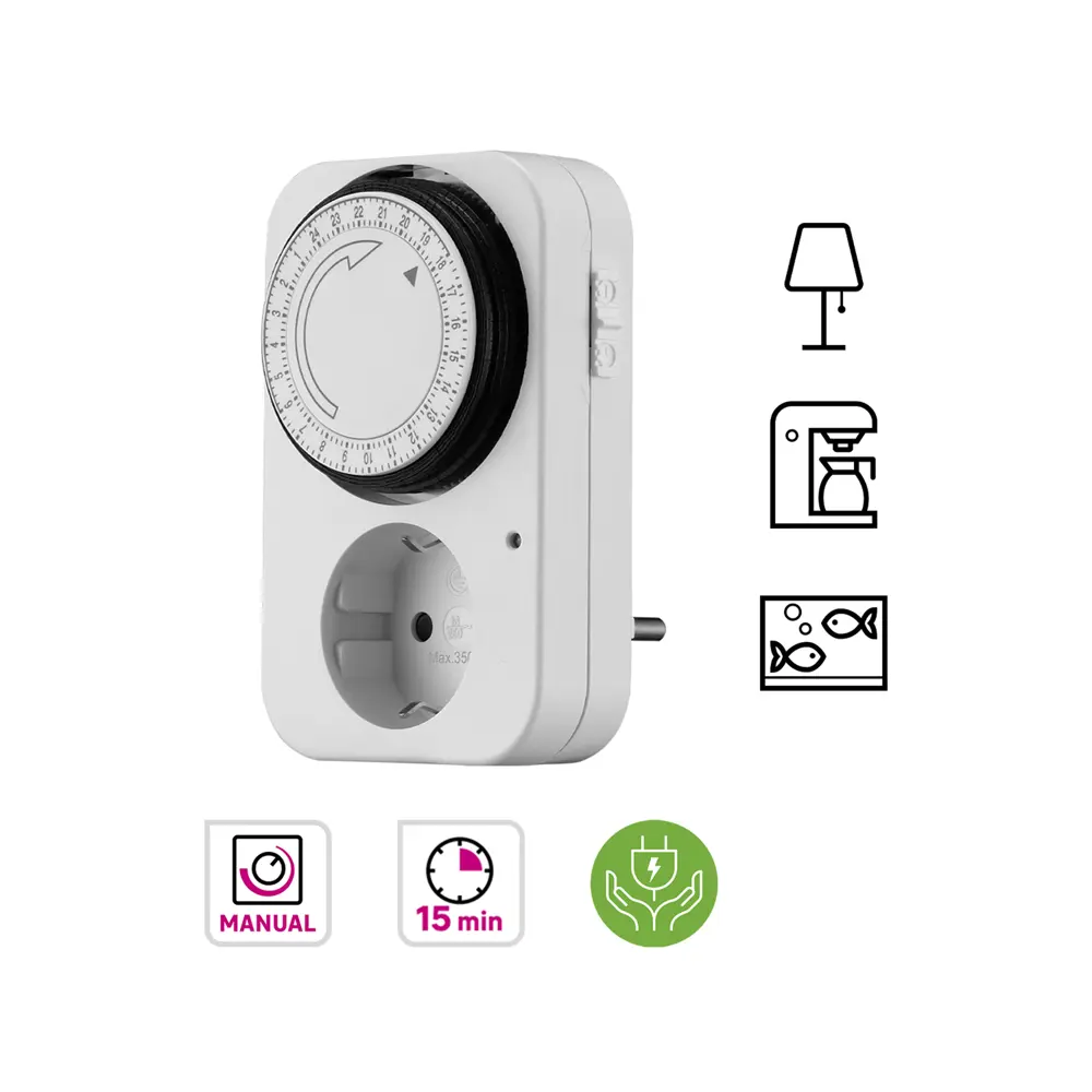 Таймер механический Lexman 3500 Вт IP20 STLM-2047728 - Вид №3