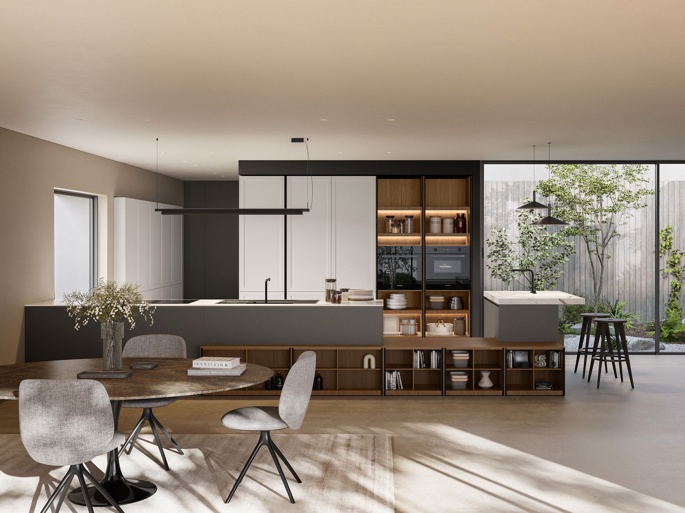 Кухня с островом Copatlife Life Projects ARCH-00128445