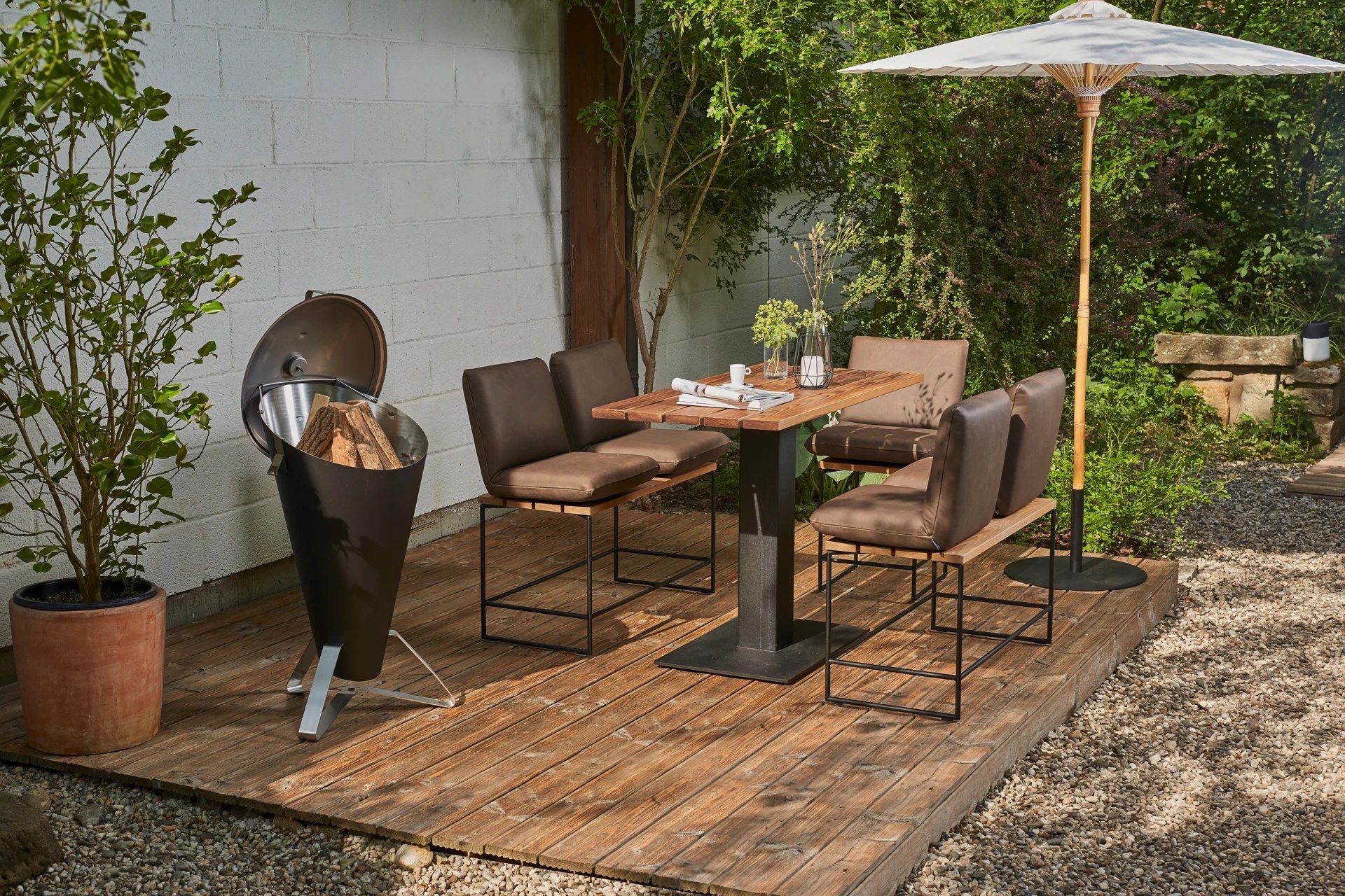 Садовая скамейка Bullfrog OD Thekla ARCH-00090713 - Вид №3