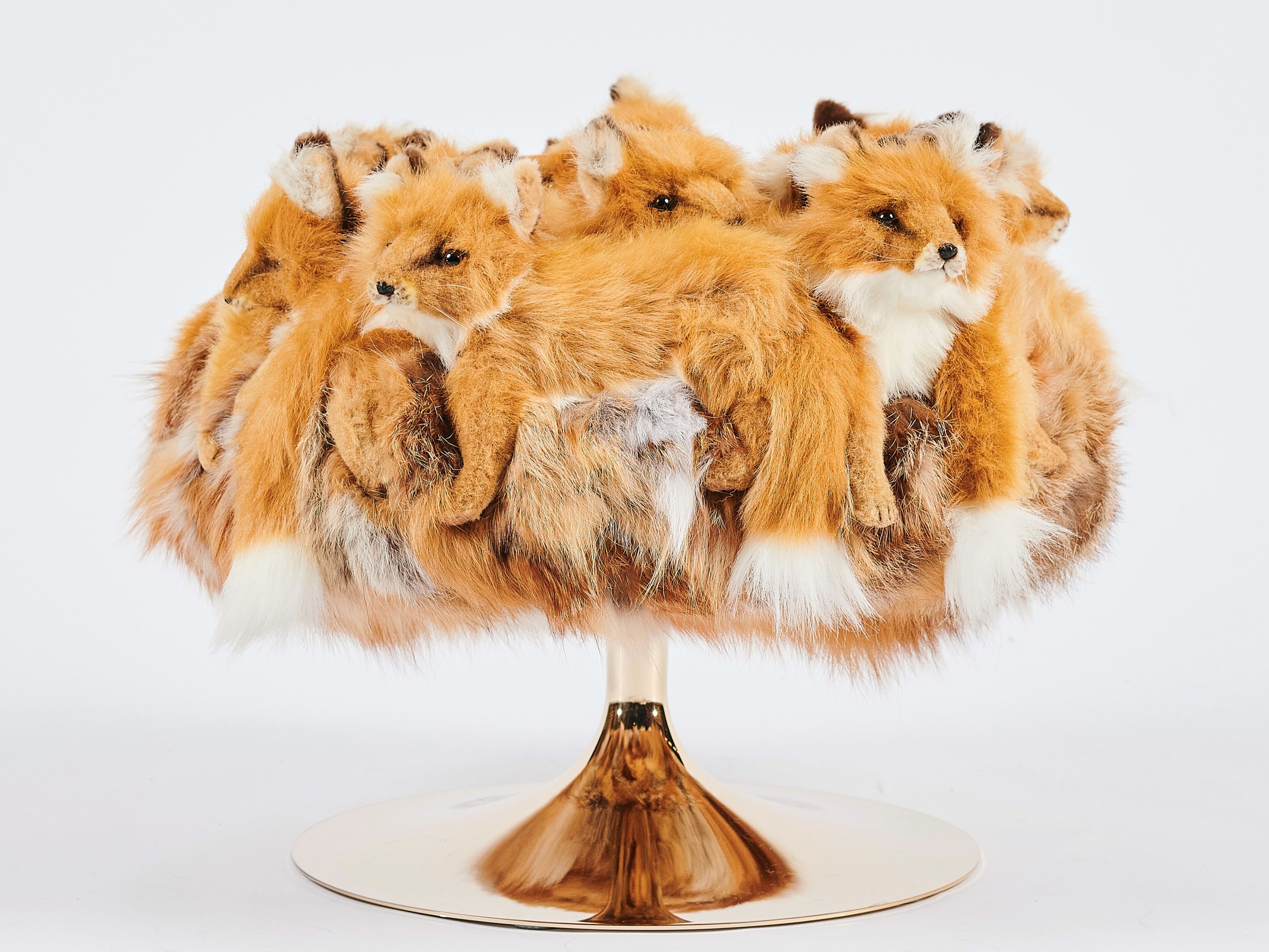 Полиэстер круглый пуф APCOLLECTION Golden Fox ARCH-00015911