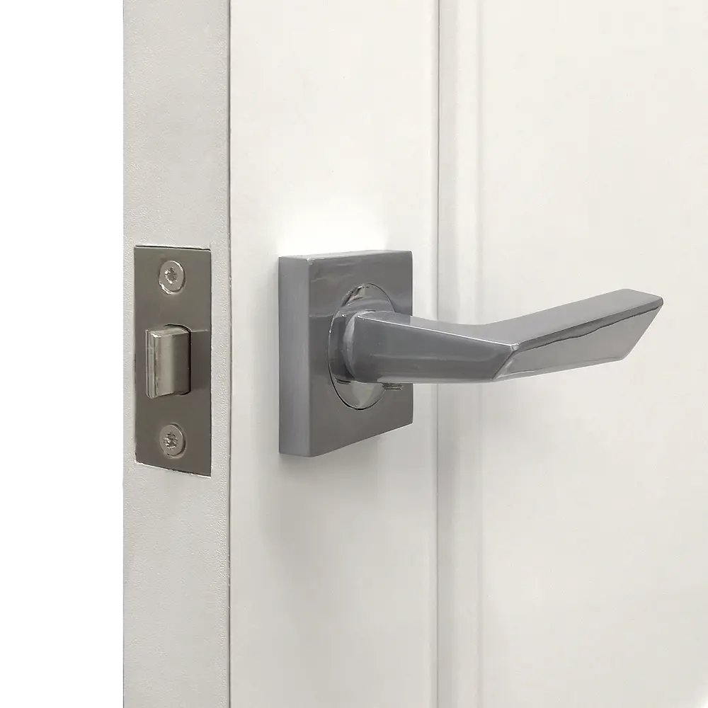 Дверь межкомнатная Классика глухая ламинация цвет белый 80x200 см VERDA STLM-2138785 - Вид №3