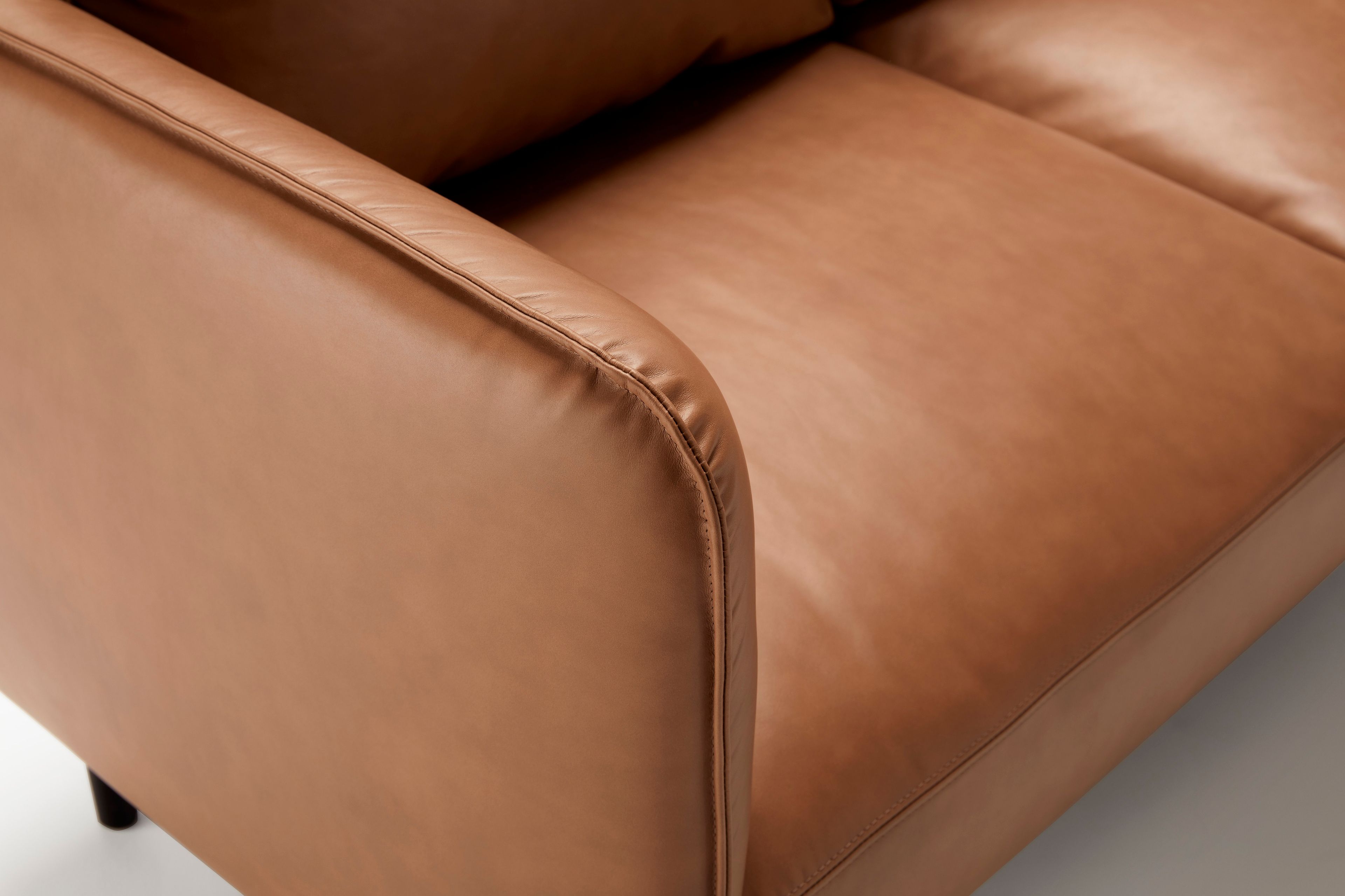 3-местный кожаный диван Ross Gardam Adapt ARCH-00035943 - Вид №6