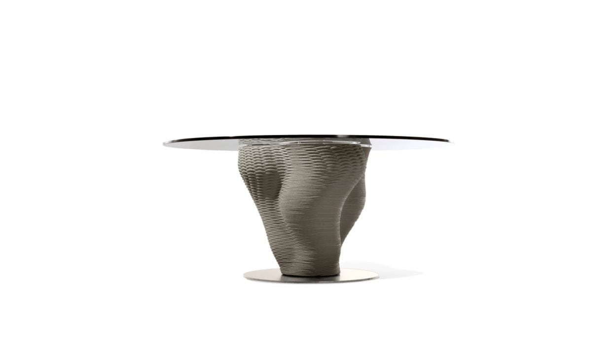 Круглый стол с основанием из цемента 3D печать ROCHE BOBOIS CORAIL ARCH-00116727 - Вид №5