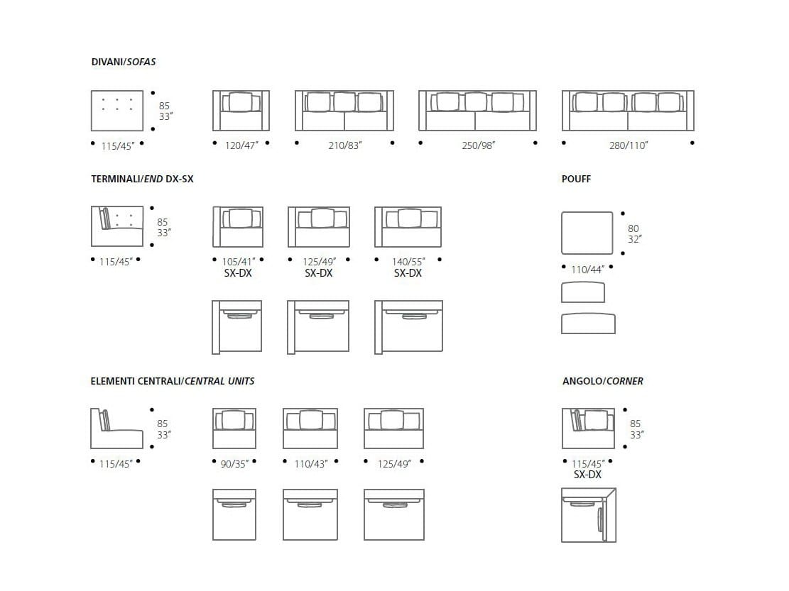 Модульный диван ERBA ITALIA Потертый Шик ARCH-00025911 - Вид №7