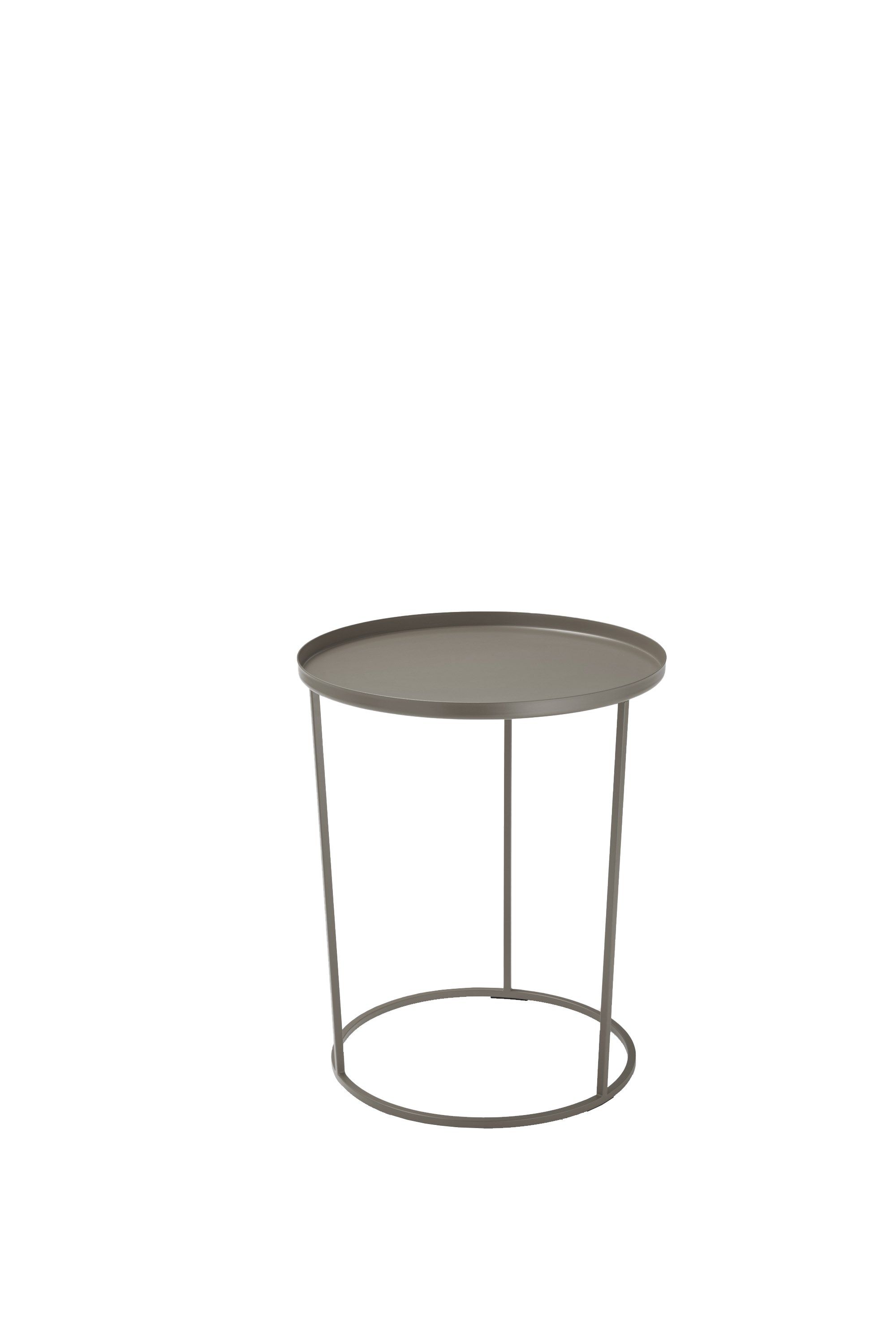 Стальной круглый журнальный столик с подносом MEMEDESIGN COSTANCE ARCH-00028397 - Вид №8